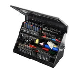 Montezuma Tool Box Steel 30 X 15 ME3008-Black