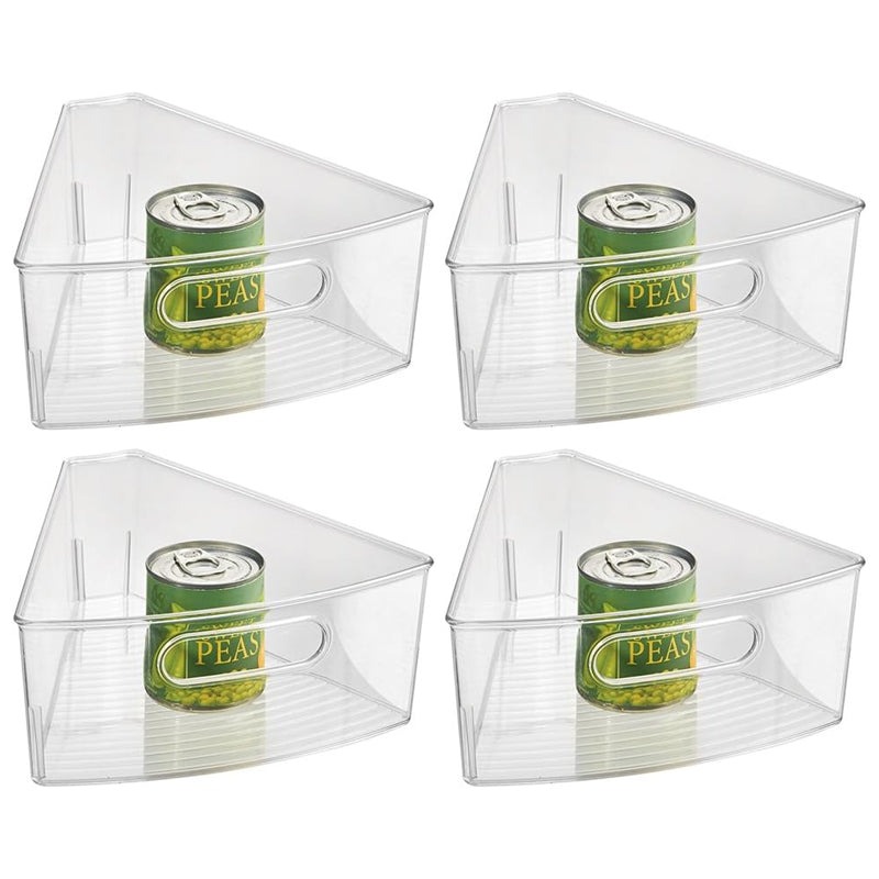 Idesign Rpet Lazy Susan Kitchen Binz-Clear