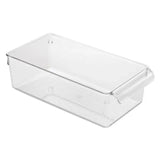 Plastic Fridge and Freezer Storage Organizer Bin with Handle