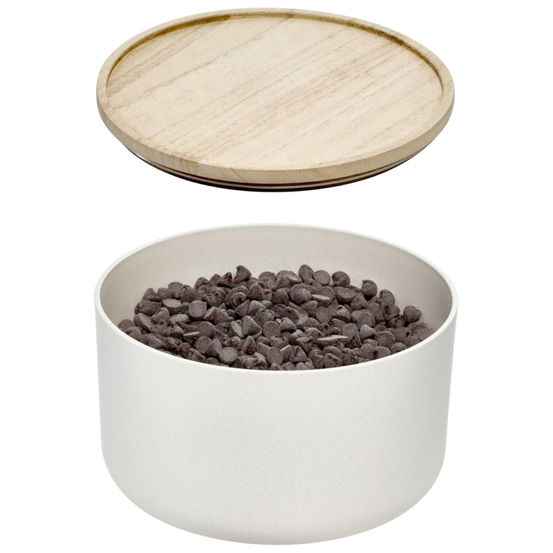 Interdesign Bio-Resin Large Mixing Bowl- White & Brown