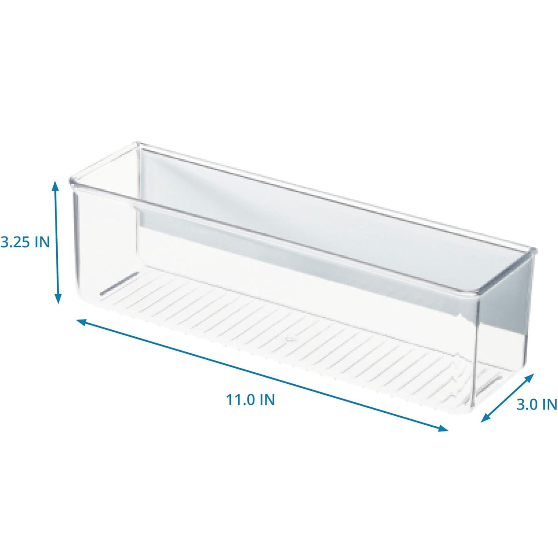 Magnetic Medium Bin, Clear