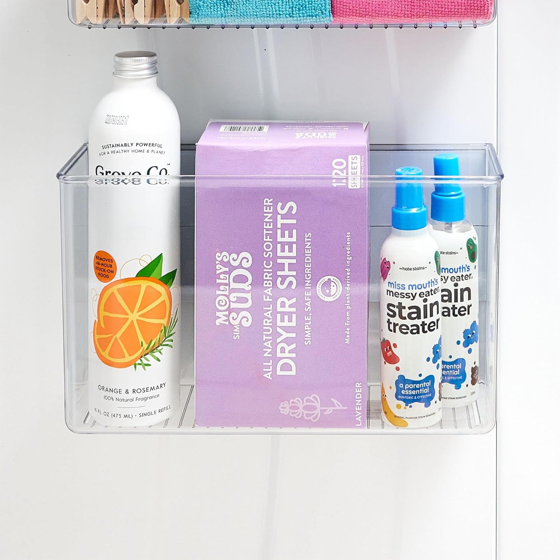 Magnetic Large Bin, Clear