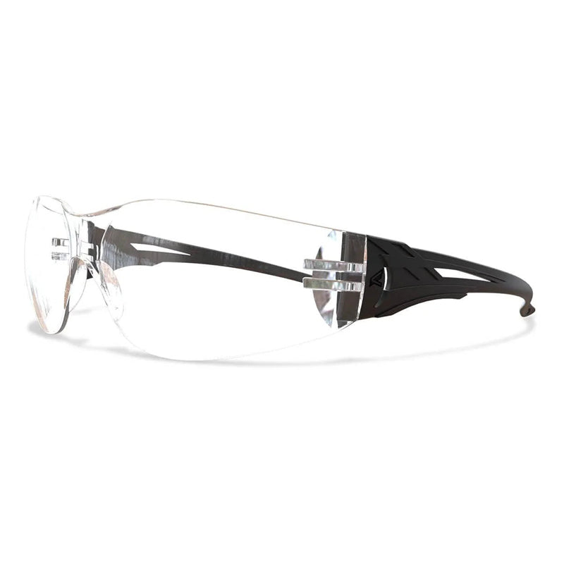 Edge Eyewear Viso Glasses-Black&Clear