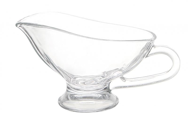 Glass Gravy Boat -Clear