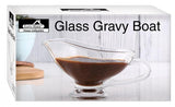 Glass Gravy Boat -Clear