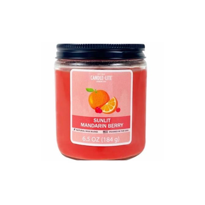 Candle Light Candle EDES 6.5Oz Balsam Forest-Red