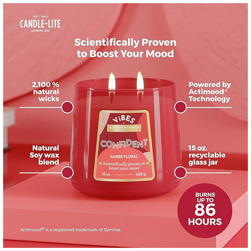 Candle Edes 15Oz Powerful - Red