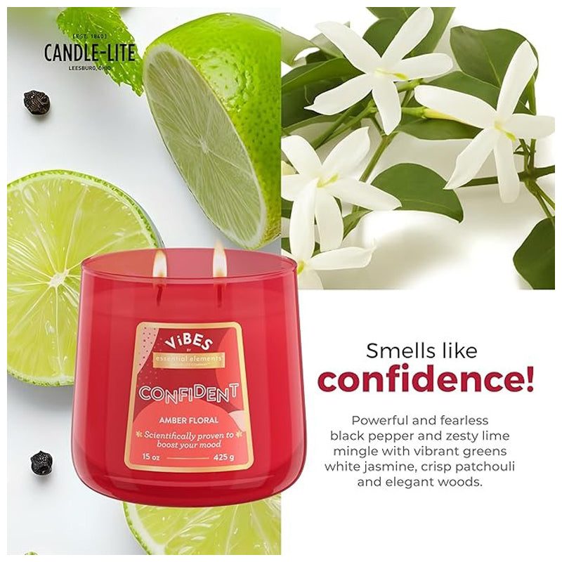 Candle Edes 15Oz Powerful - Red