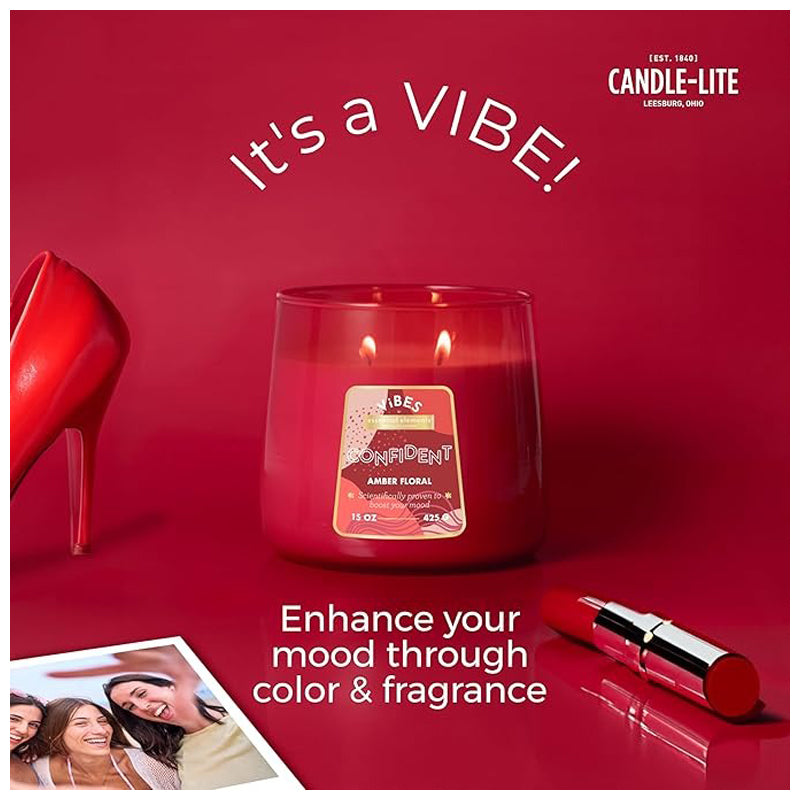 Candle Edes 15Oz Powerful - Red