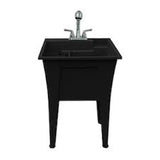 Rugged Laundry Tub 24X22" - Black