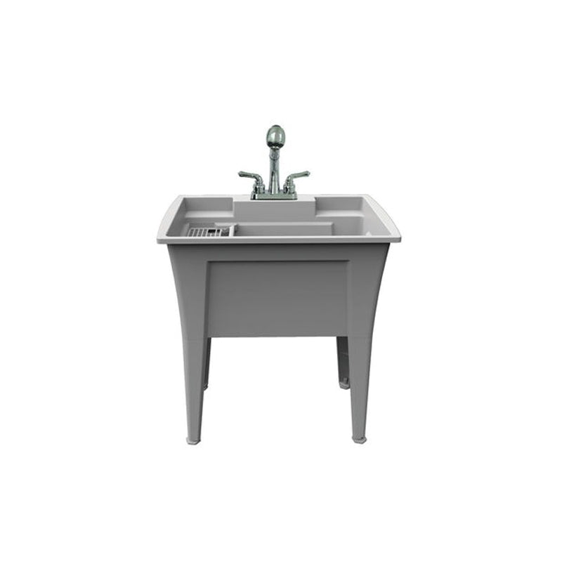 Rugged Tub Rugged Laundry Tub Graphite 24X22" - Gray