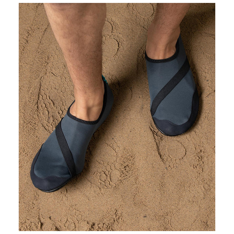 Classic Mens Active Shoe Med Charcoal Fitkicks-Grey