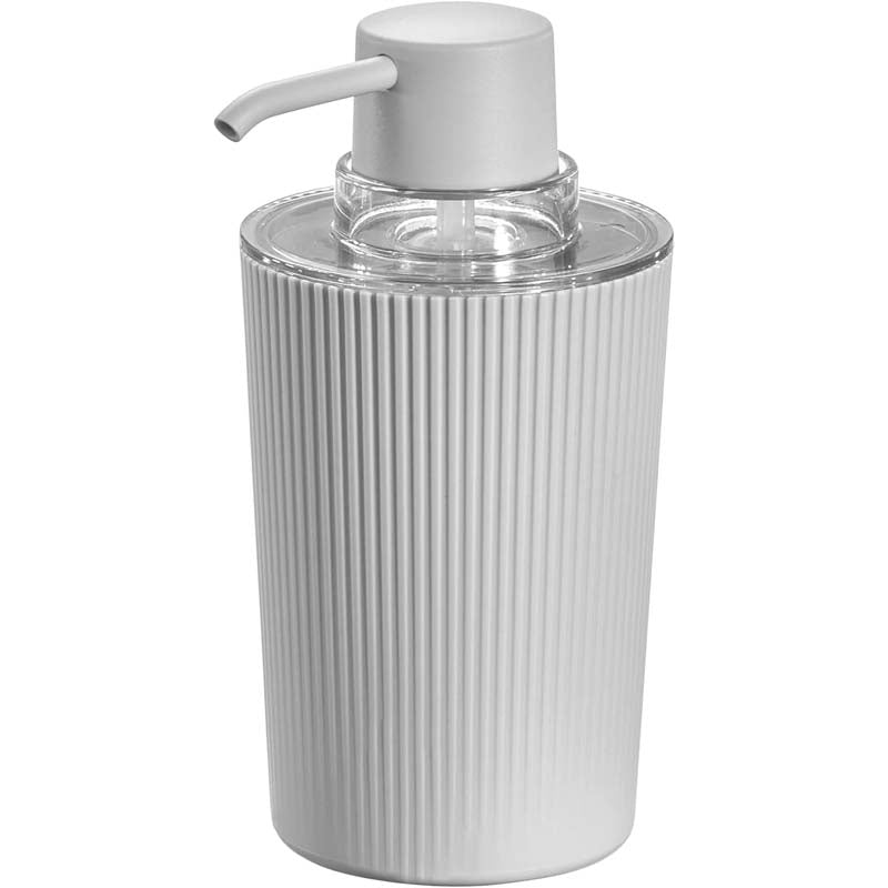 Soap Pump Set With Tray Gry - Clrfluted