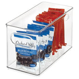 Idesign The Home Edit Narrow Pantry Storage Box-Clear