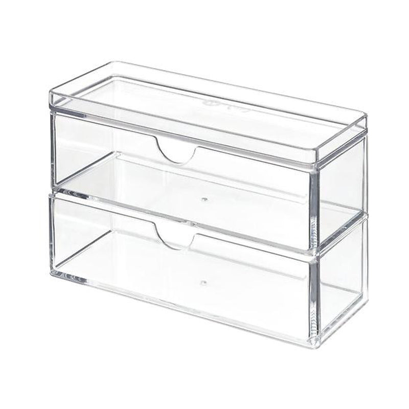Interdesign The Home Edit Mini 2-Drawer Organizer - Clear