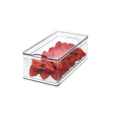 Idesign The Home Edit Large Berry Bin-Clear