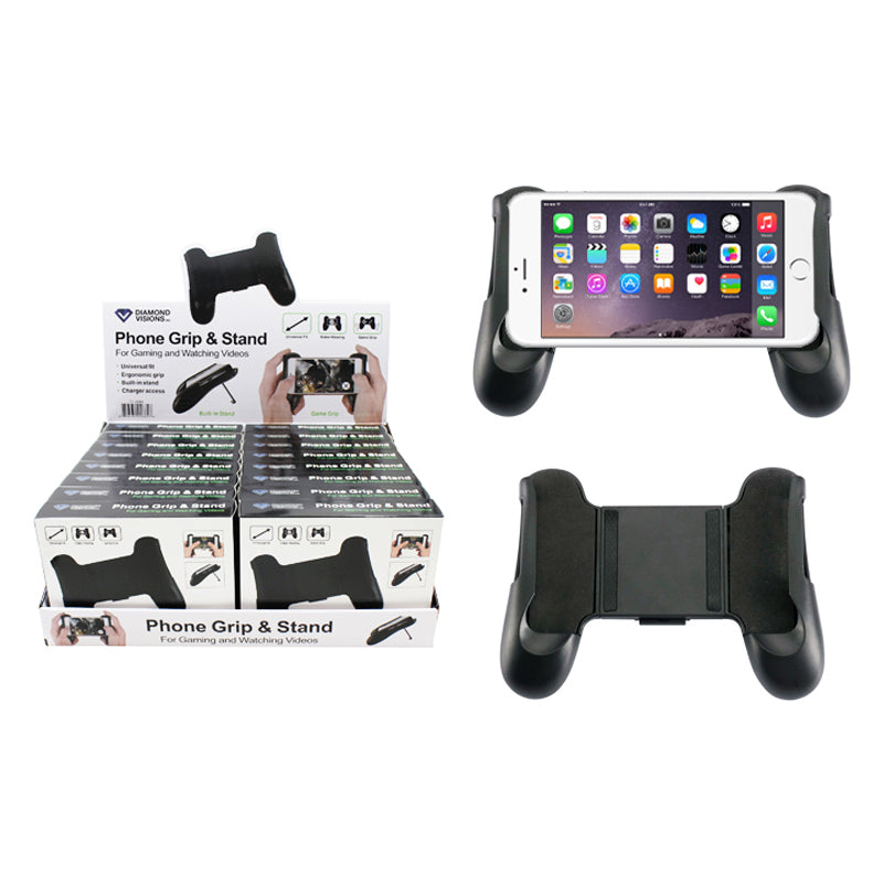 Phone Game Grip With Stand-Black