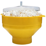 Reusable Microwaveable Popcorn Maker-Yellow