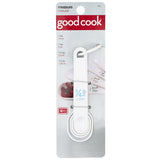 Goodcook 4Pc Plastic Measuring Spoon Set - White