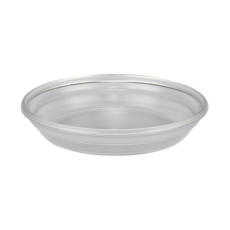 Allen And Roth Translucent Round  Plas Saucer 6" - Clear