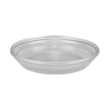 Allen And Roth Translucent Round  Plas Saucer 6" - Clear