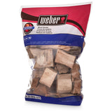 Weber Hickory Wood Chunks 350 Cu.In-Beige