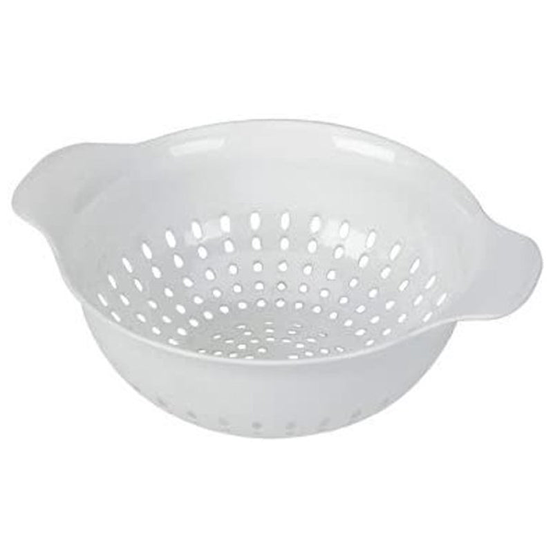 6Qt Strainer Colander - White