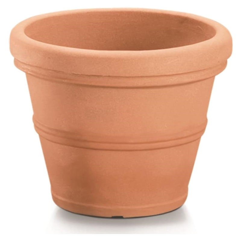 Garden Elements 14" Turin Planter Terracotta - Beige