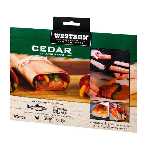 Cedar Grilling Wraps