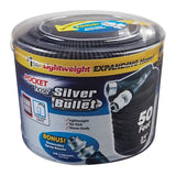 Pocket Hose Slvr Bullet 50Ft - Black