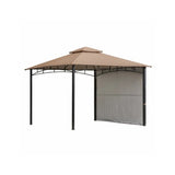 Shelterlogic Redwood Gazebo With Steel Frame 11Ftx11Ft-Bronze