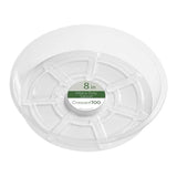 Plastic Plant Saucer Clear 8"