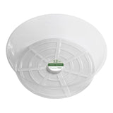 Plastic Plant Saucer Clear 12"
