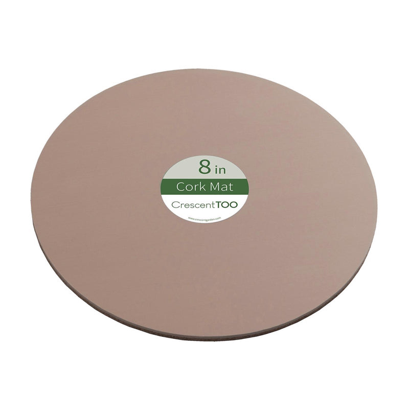 Cork Mat Saucer 8"