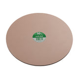 Crescent Garden Cork  Mat Saucer 10" - Brown