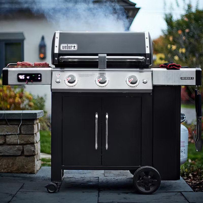 Genesis II EX-315 Natural Gas Grill, Black