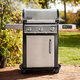 شواية ذكية 3 شعلات بعجلات سبيريت SX-315 LP - أسود