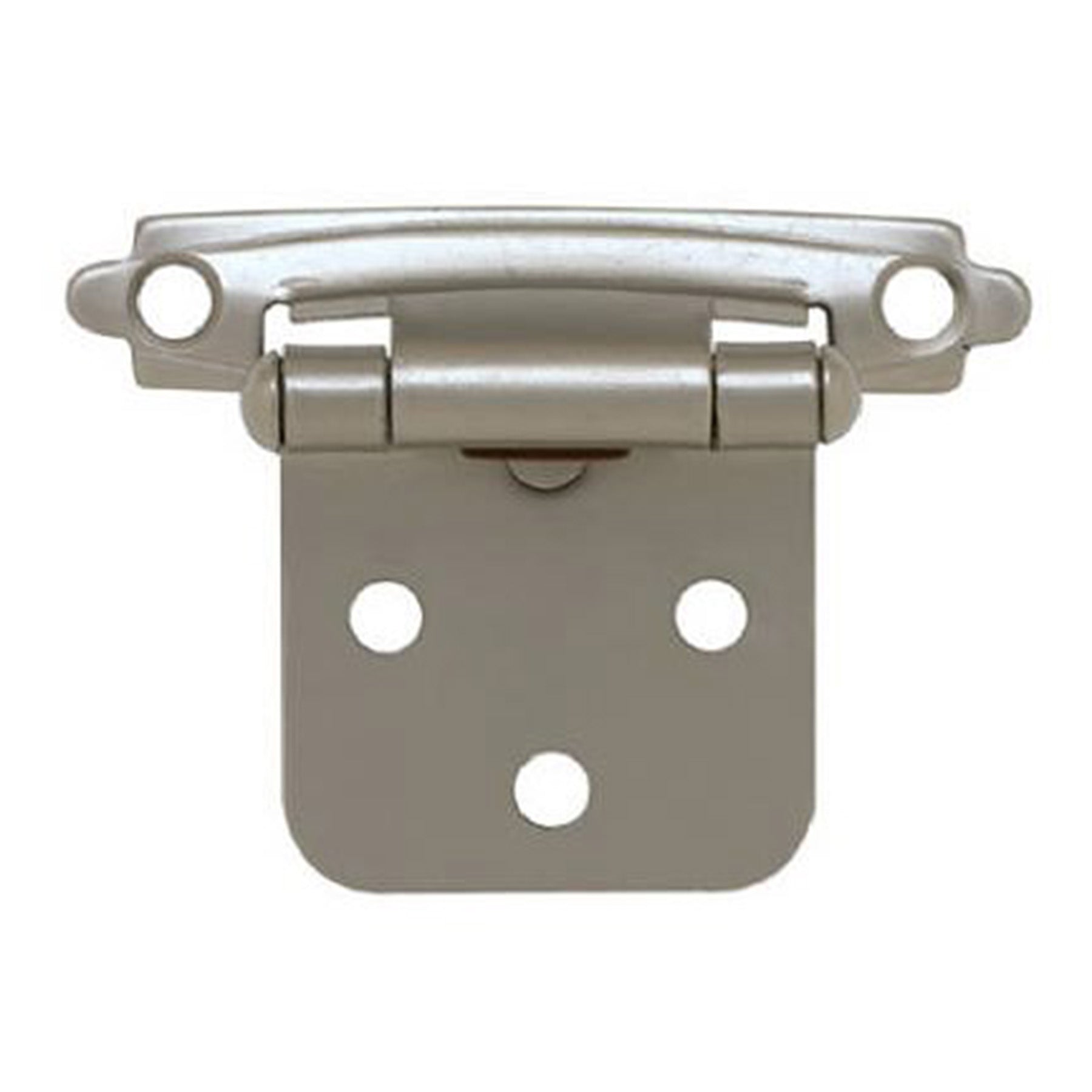 Satin Nickel Overlay Hinges