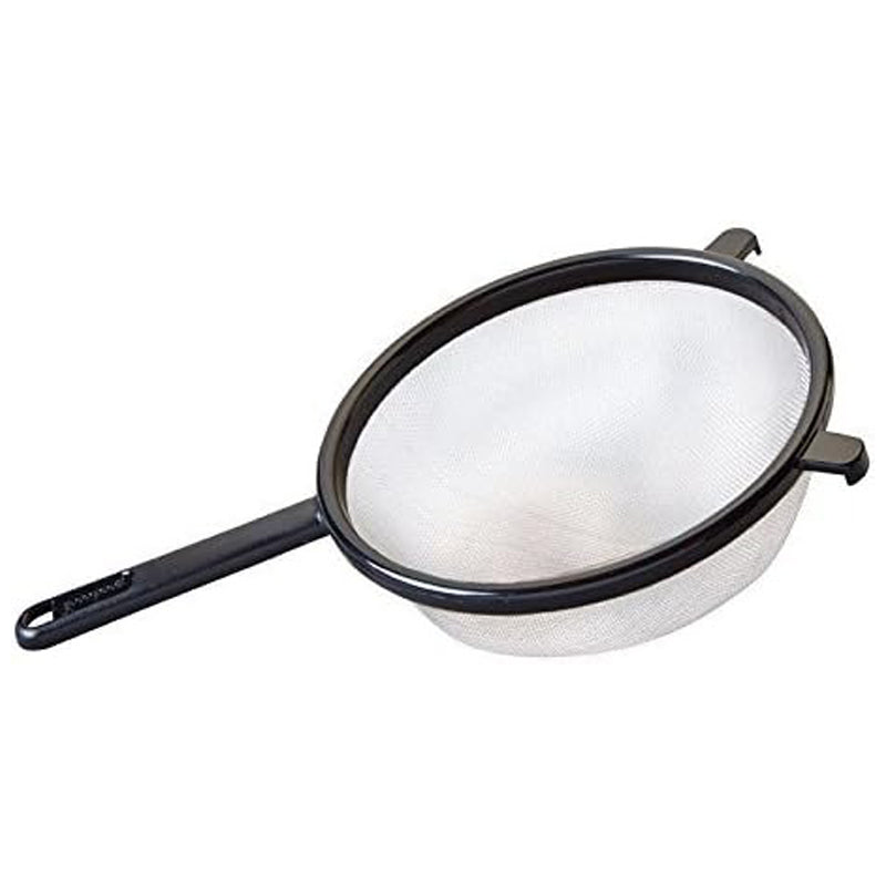 Good Cook Strainer 8" S.Steel Mesh Wire-Black