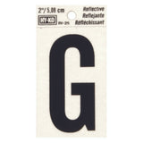 Reflective Black Letter - G