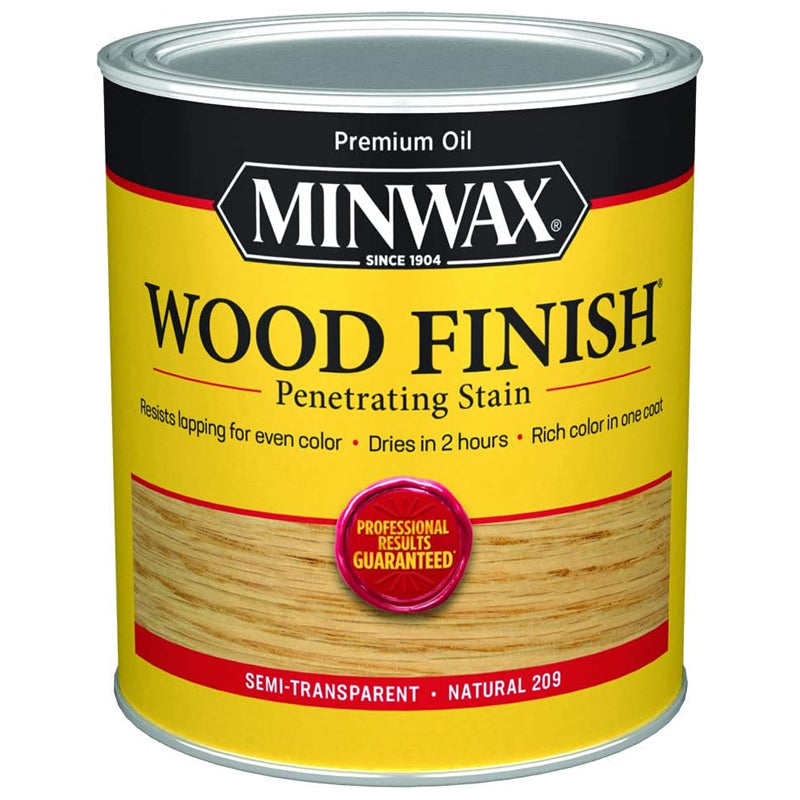 Minwax Wood Finish Natural Quart-Clear
