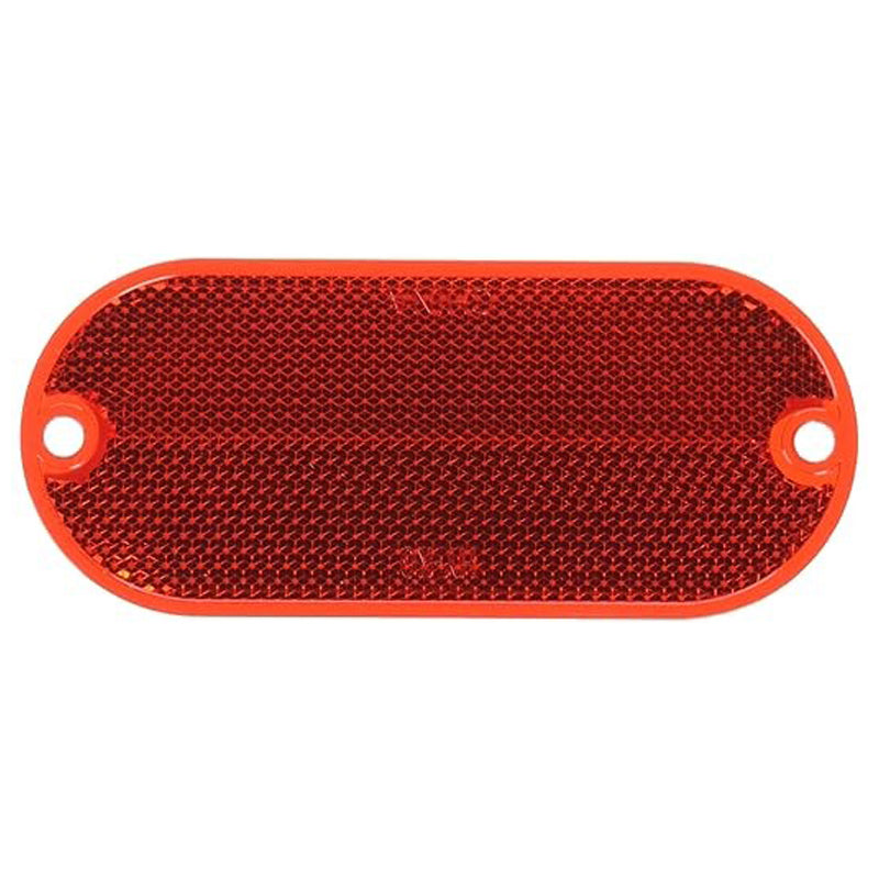 Hy-Ko Oval Reflector – 4-3/8", 2 Pack-Orange