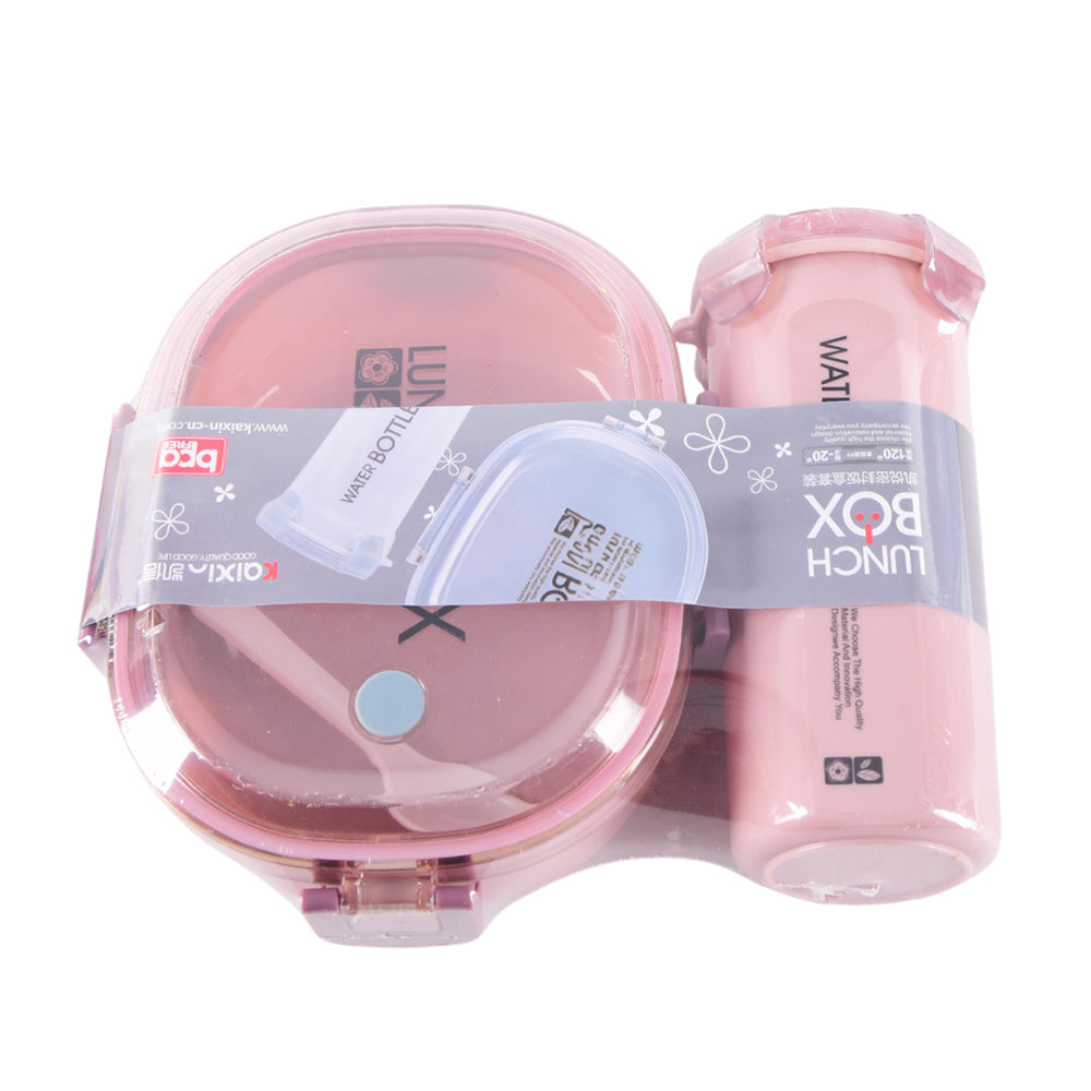 Lunchbox with water bottle set
