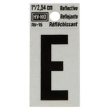 Reflective Black Letter - E