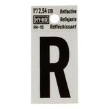 Reflective Black Letter - R