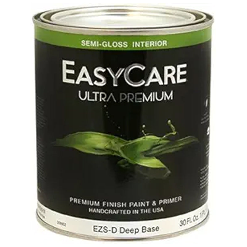Easycare Ez Interior Semi-Gloss Enamel Paint Deep Base Qt - Black
