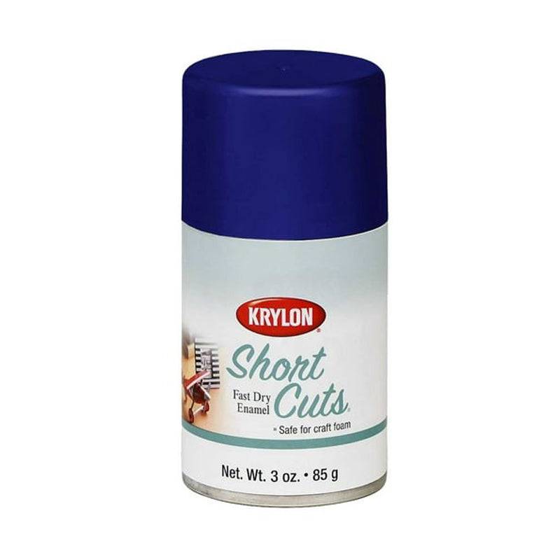 Krylon Short Cut Enamel Paint Irisscb-062 - White-Purple