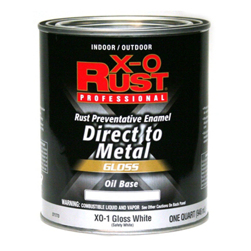 X-O Rust Anti Rust Oil Enamel Qt - Black