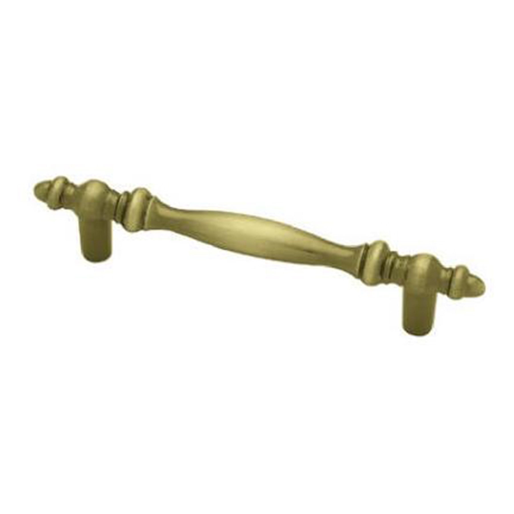 3-Inch Antique Brass Virginia Pull