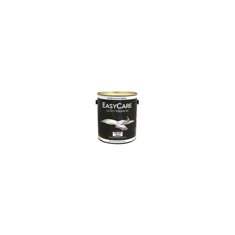 Easy Care Interior Flat Ceiling Paint 1 Gal-White